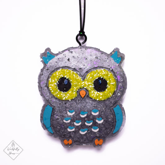 Car Freshie Owl Front