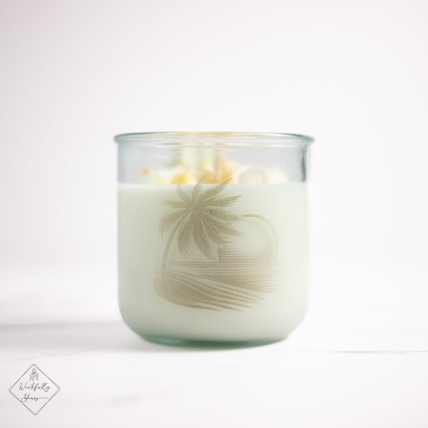 Beachfully Scented Candle Front