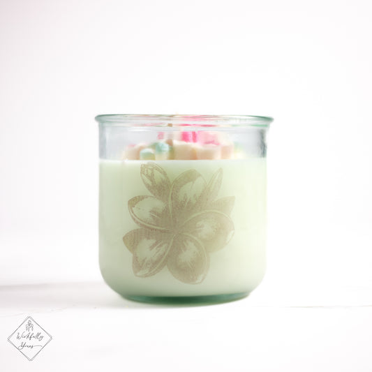 Paredisefully scented candle front