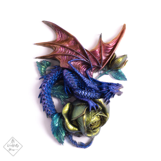 Dragon resin art font